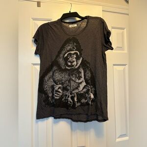 Lauren Moshi Gorilla Short Sleeved Tee Shirt
